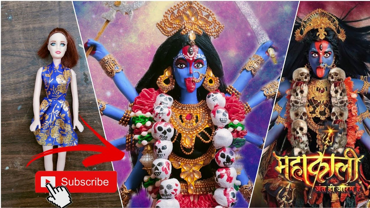 Doll Makeover as Mahakali from colors serial Mahakali .