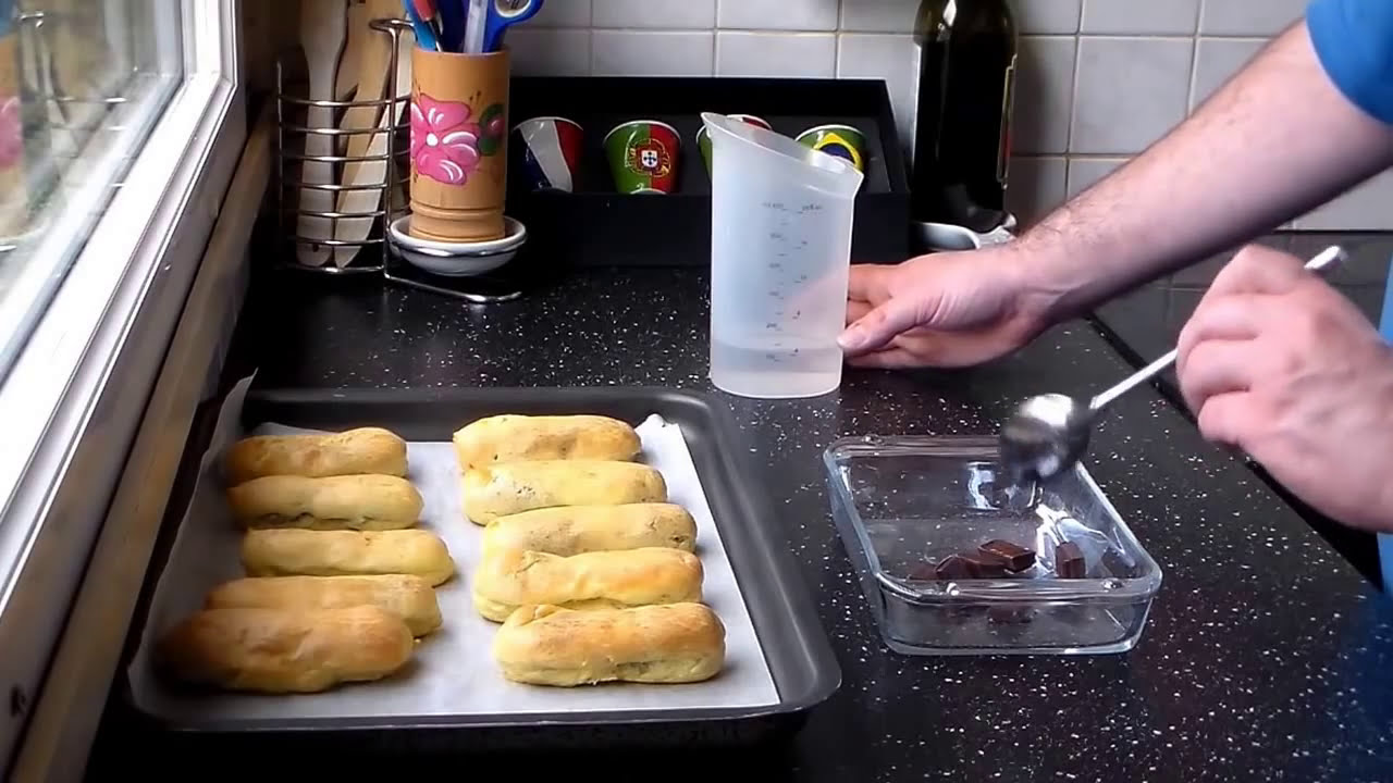 les éclairs aux chocolats (recette facile)