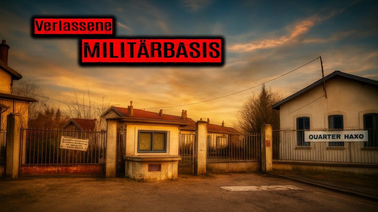 Die verlassene Militärbasis I Fahrzeug Depos und Schweizer Landkarten I Lost Places Frankreich