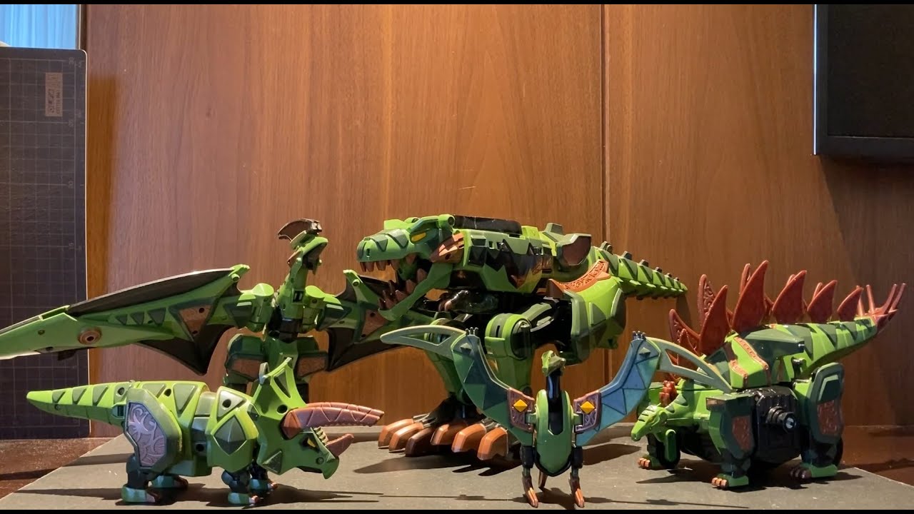 Johnny John John's toy 「（アナザー） キラーアバレンオー！ Dino Rage Megazord (BioZord Color version)」