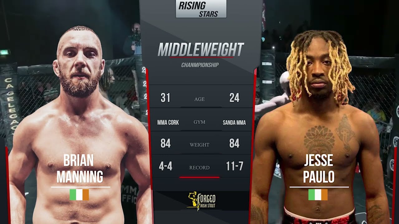 Manning V Paulo - Cage Legacy - 'Rising Stars' (Main Event)