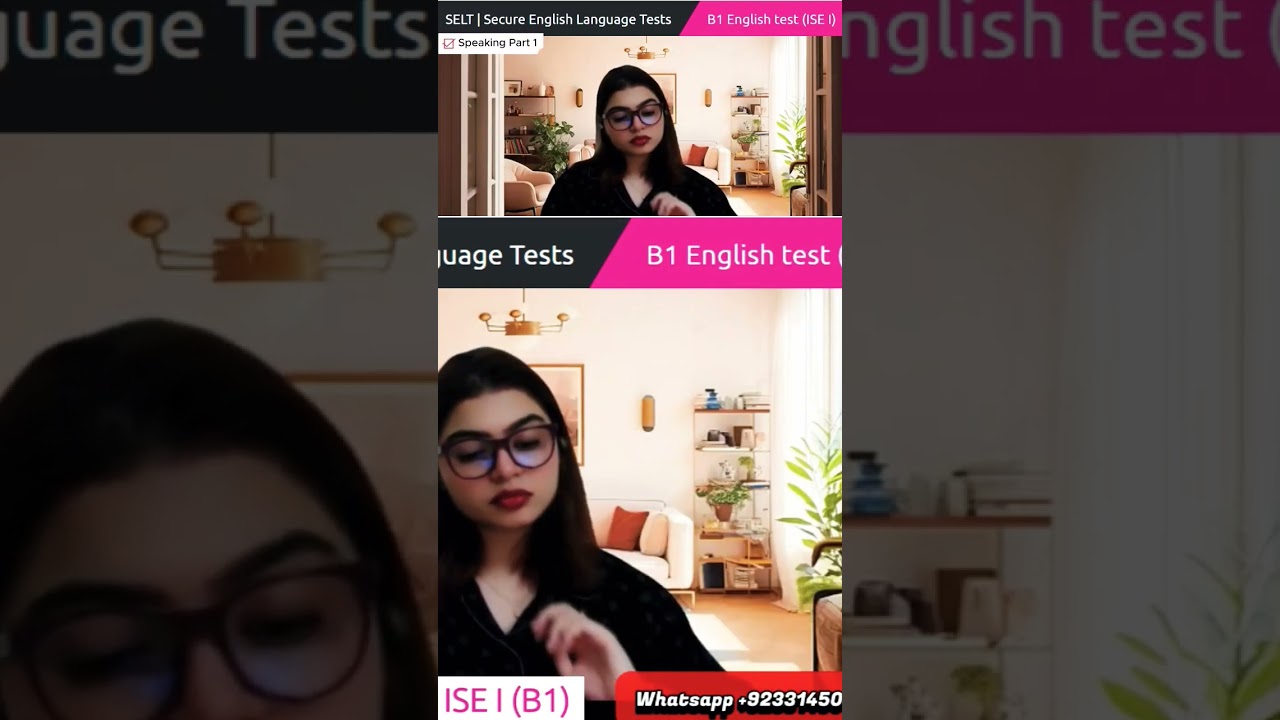 Trinity College London - ISE-1 (B1) Integrated Speaking and Listening|| Full Mock Test || UKVI Test