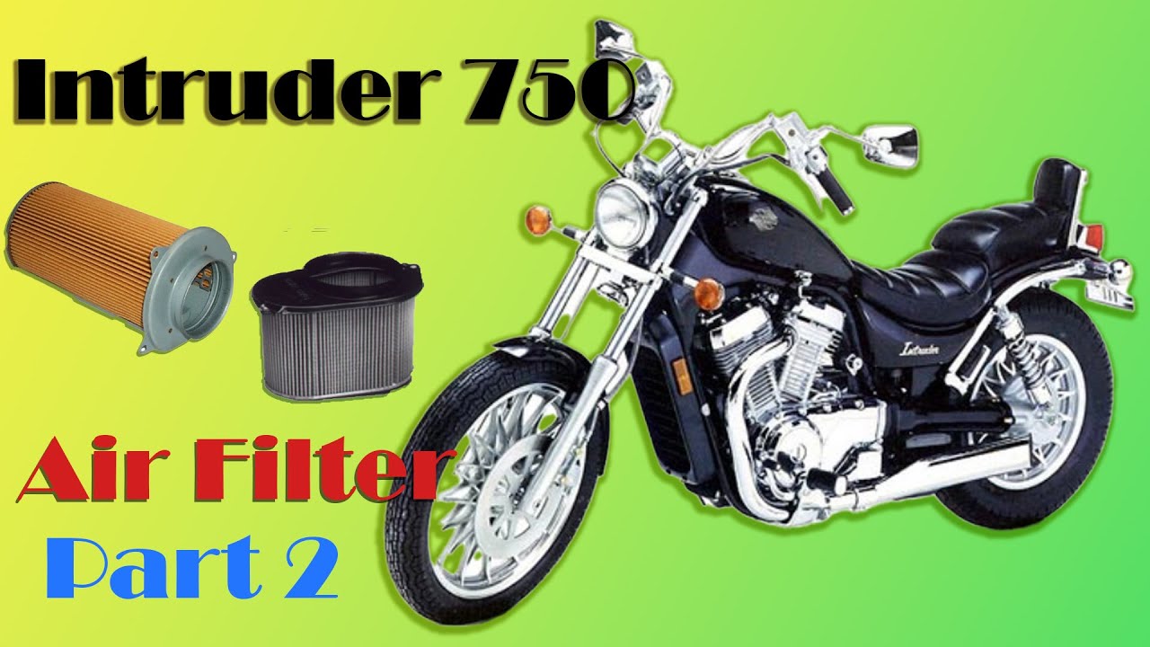 Rear Air Filter 1985 Suzuki Intruder 750