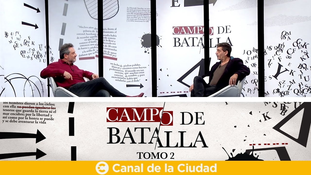 Entrevista mano a mano con Carlos Gamerro y Daniel Link en Campo de Batalla