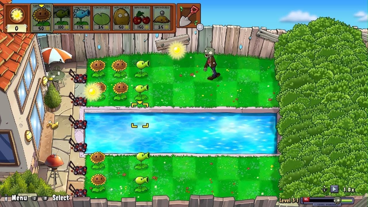 Plants vs. Zombies™: Replanted (PS5) Level 3-1 & 3-2 (Walktrough) (2025/2026)