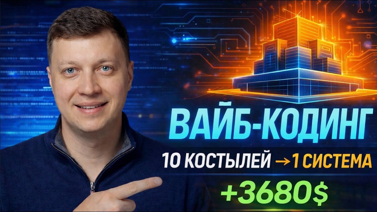 ВАЙБ КОДИНГ С НУЛЯ: создаем приложения для автоматизации бизнеса и жизни // Гайд по архитектуре