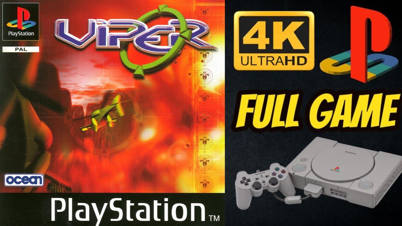 Viper [PS1] Longplay Walkthrough Playthrough Full Movie Game [4K60ᶠᵖˢ UHD🔴]