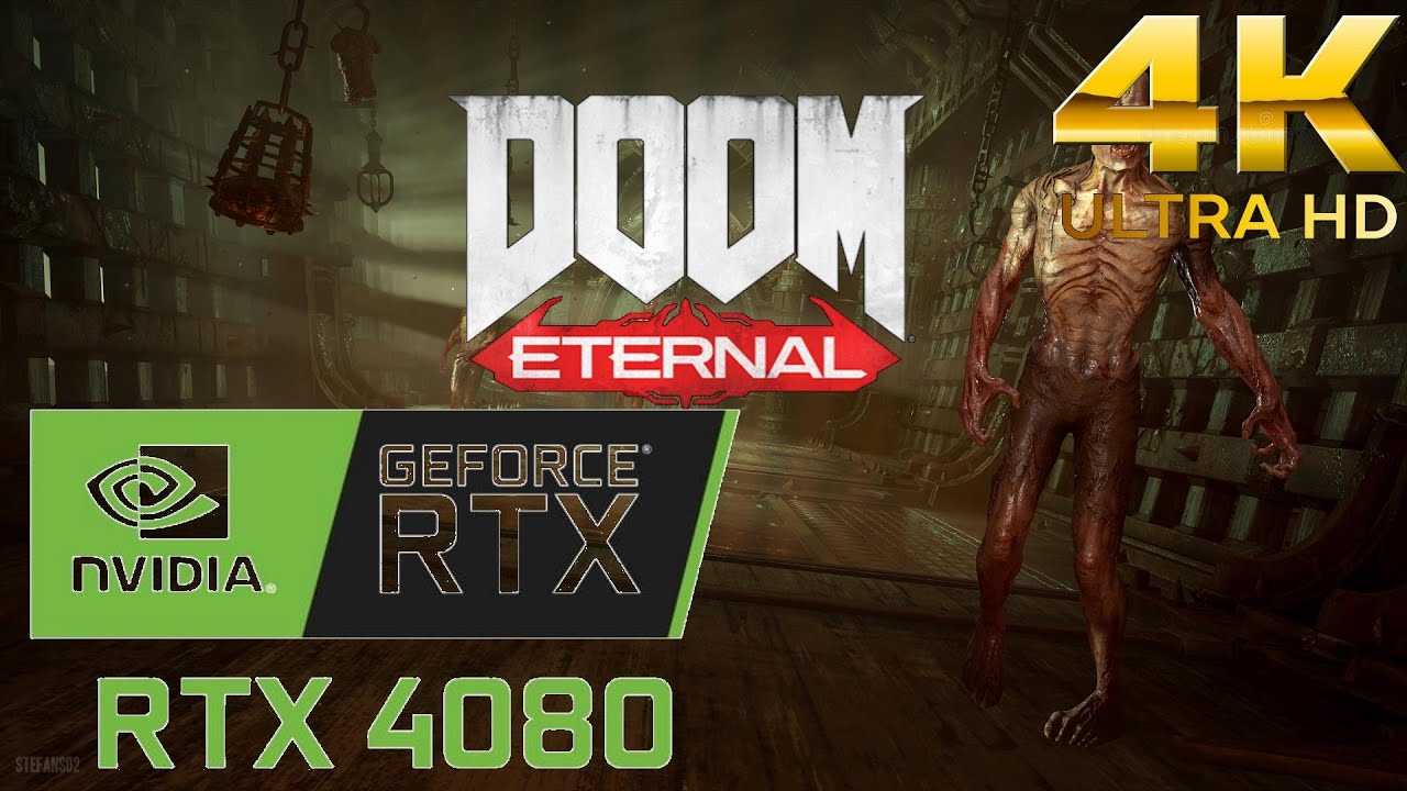 Doom Eternal | RTX 4080 | Ryzen 9 5900X | Native 4K | Ultra Nightmare Settings