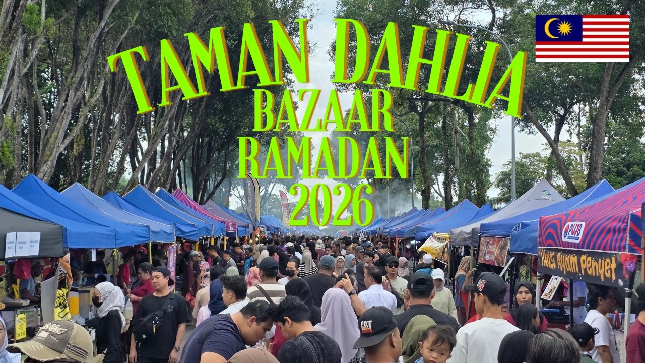 JB Hidden Gem! Taman Dahlia Bazaar Ramadan🇲🇾 Cheap & Delicious Street Food