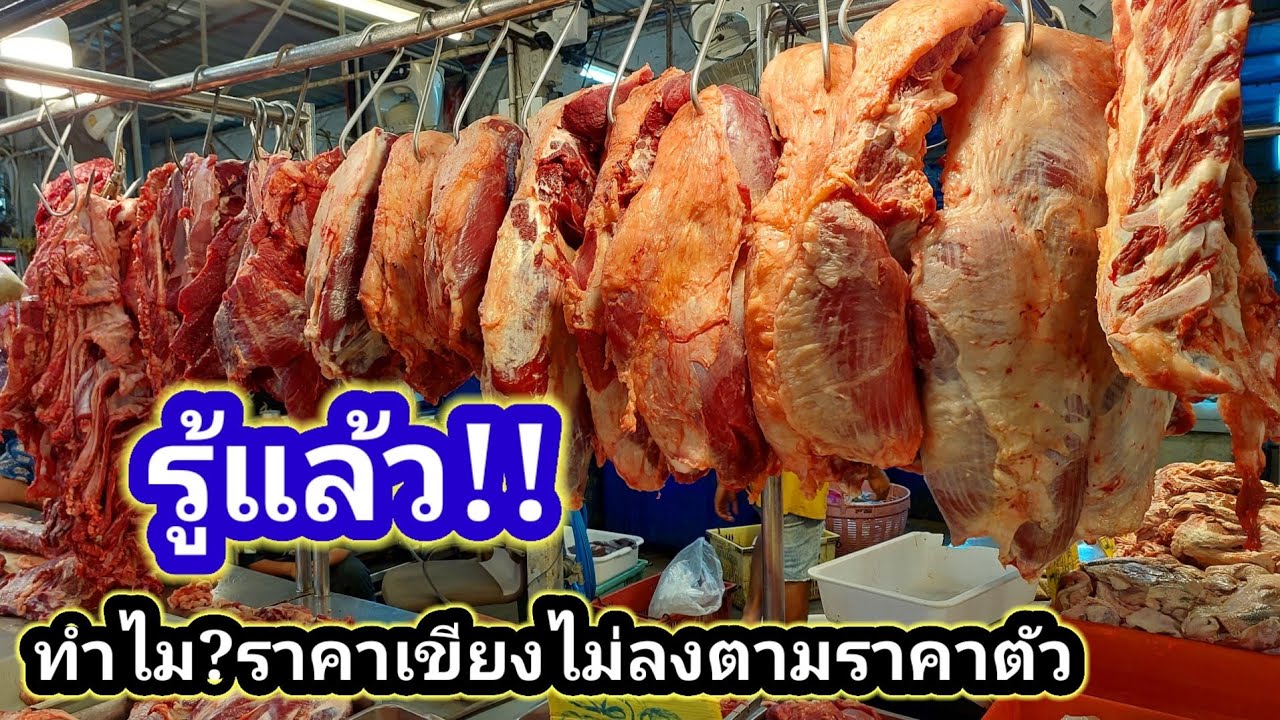 ราคาวัวถูกลง แต่ทำไมราคาเขียงไม่ลงตาม ลงพื้นที่คุยกับเจ้าของโรงเชือดและเขียงเนื้อ#พูดจาภาษาวัว
