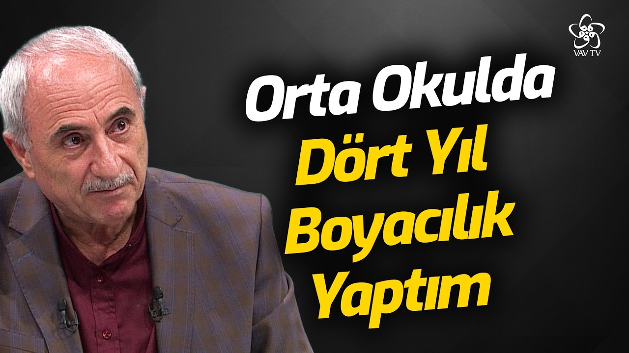 Nurullah Genç: Parasız Yatılıda Okurken Dört Yıl Boyacılık Yaptım! | VAV TV