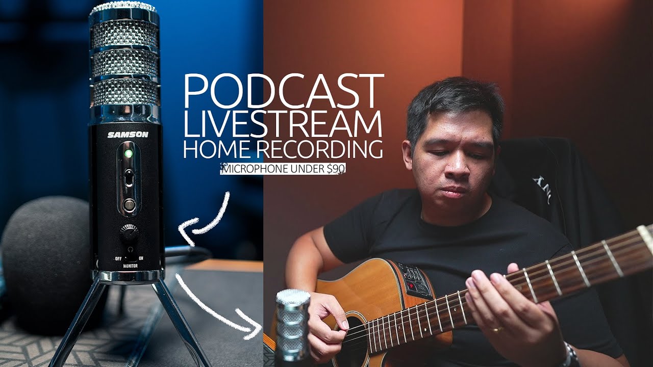 Great USB Microphone for Podcast, Gaming Livestreams, and Home Recording | Samson Satellite USB Mic