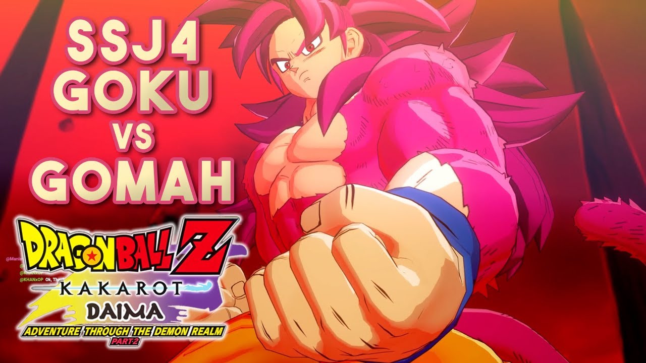SSJ4 Goku is The Goat - Dragon Ball Z: Kakarot - Daima: Adventure Through The Demon Realm
