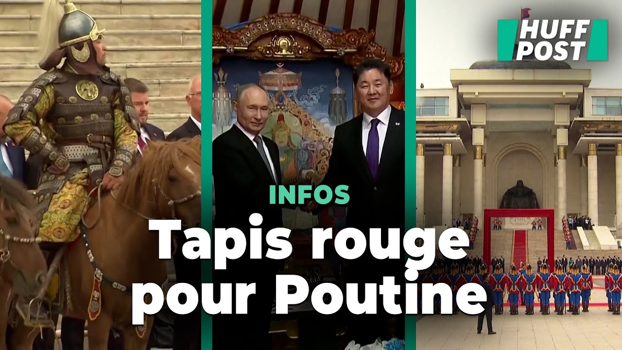 La Mongolie n’a pas lésiné sur les moyens et le faste pour accueillir Poutine