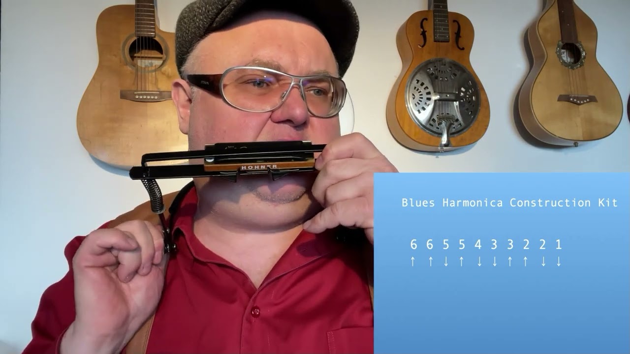Blues Harmonica Construction Kit Intro V Stufe 14von15