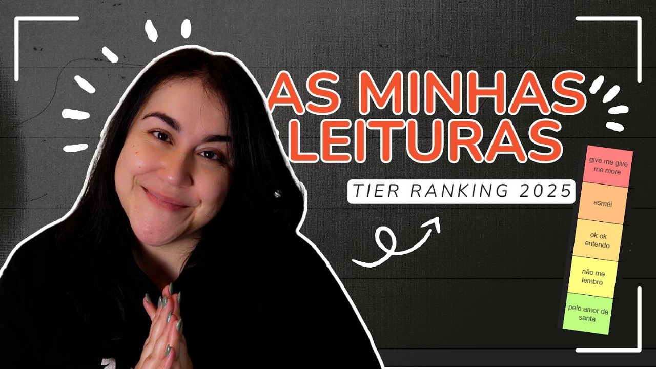 CLASSIFICANDO AS LEITURAS DE 2025 | TIER RANKING