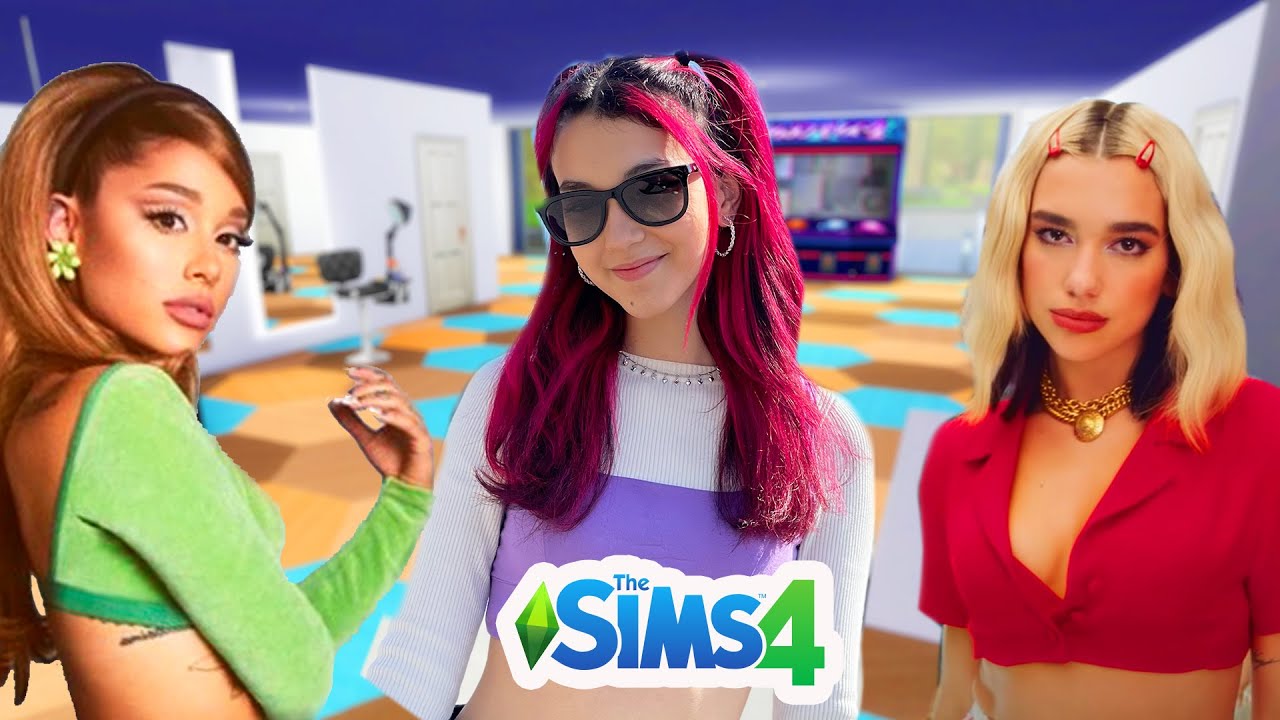 THE SIMS 4 - ARIANA GRANDE e DUA LIPA na CASA DOS FAMOSOS (THE SIMS 4) | Luluca Games