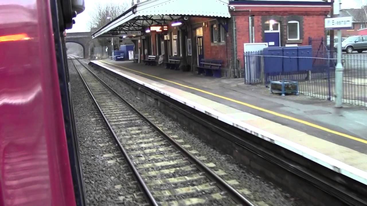 The Cotswold Line from Worcester to Moreton In Marsh. 07/02/15