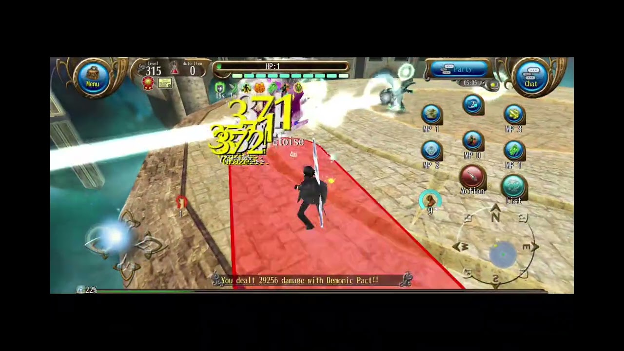 Toram Online | MHB Pov trying to survive Etoise Day 1 