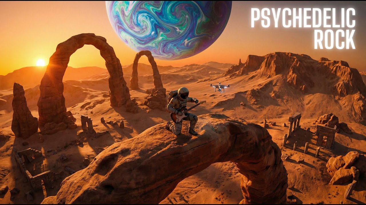 Dream in Sand, Think in Andromeda | Psychedelic Desert Rock - Ambient Chillout Full Mix