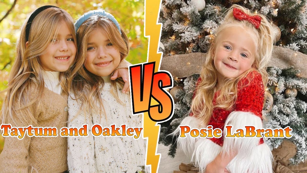 Taytum and Oakley Fisher VS Posie Rayne (The LaBrantFam)Transformation 👑 New Stars From Baby To 2023