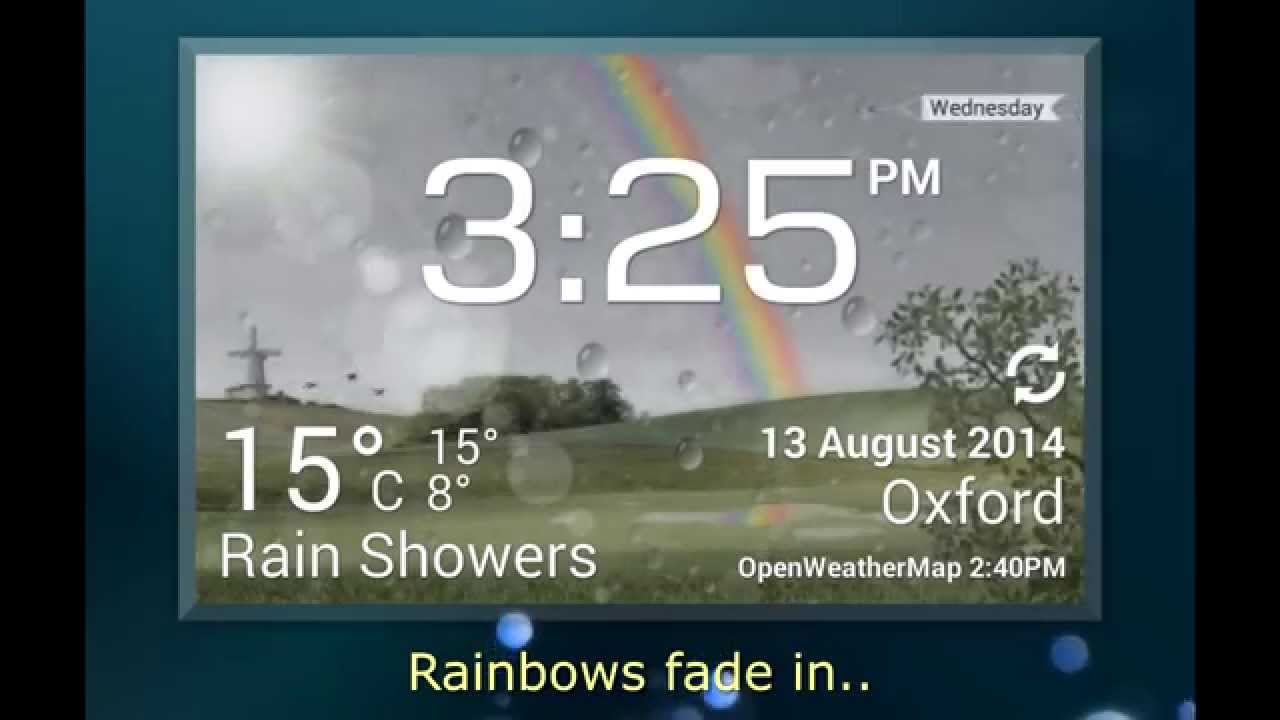 CliMate Animated Weather Widget