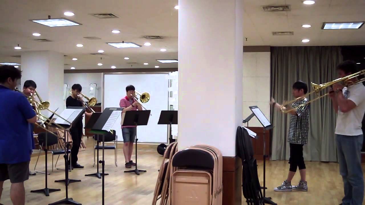 Virtuoso Trombone Ensemble + Csaba  Hungarian Dance, Air Varie, David