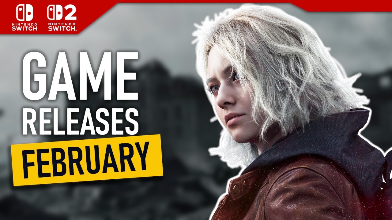 NEW NINTENDO SWITCH 1&2 GAMES RELEASES coming February 2026! Amazing gameplay! #residentevilrequiem