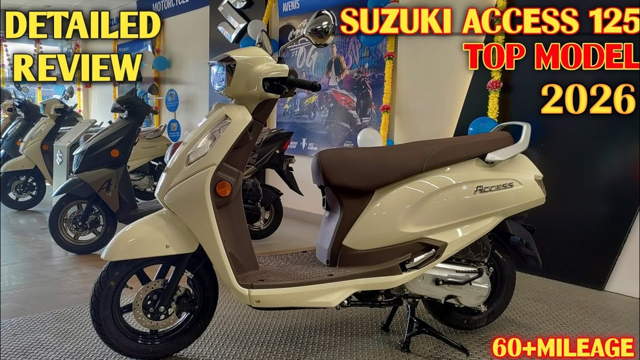 2026 Suzuki Access 125 Top Model Full Review | Access 125 | Mileage Features Price #Suzukiaccess125