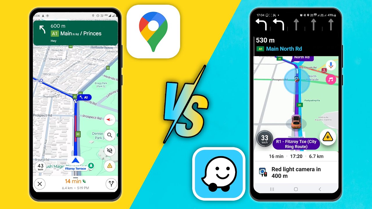 Google Maps против Waze — решающая битва в области навигации.