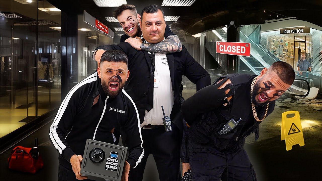Am Ramas Peste Noapte in MALL cu Theo Zeciu, Bogdan IBM & Danu !!