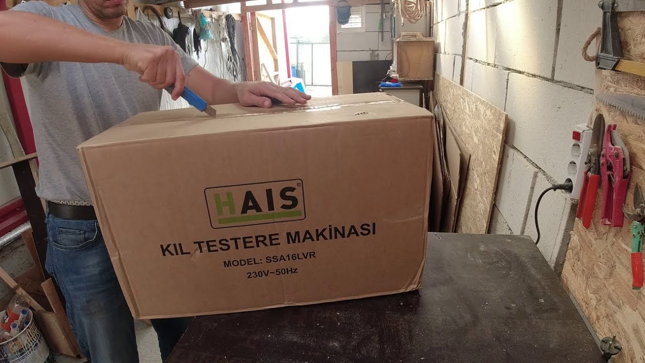 Hais Kıl Testere Kutu Açılımı
