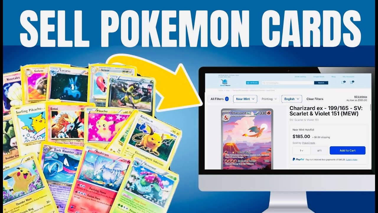 Selling Pokemon Cards to GROW Your Pokemon Card Collection