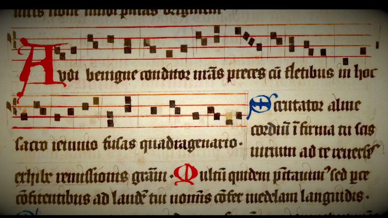 Audi Benigne Conditor - Lenten chant hymn sung by Donna Stewart