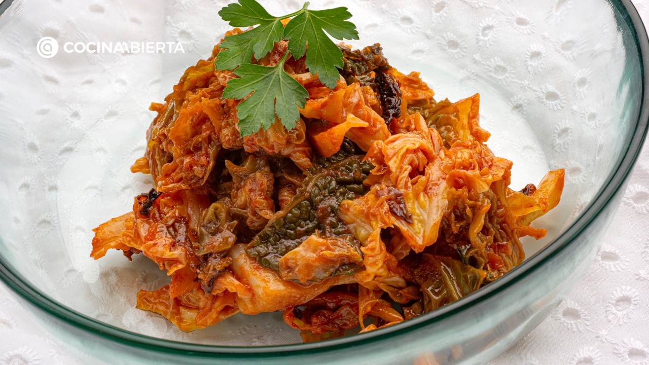 Repollo guisado a la siciliana 🥬🍅 | Receta fácil y deliciosa de Karlos Arguiñano