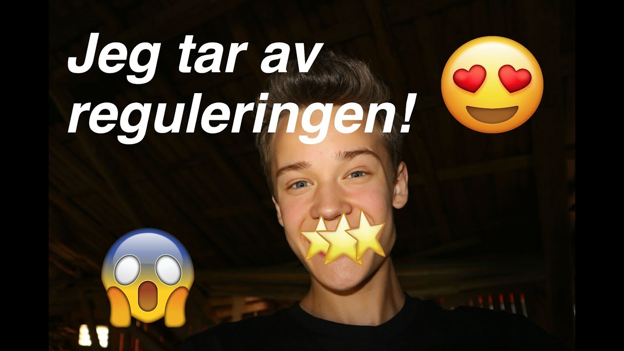 jeg tar av reguleringen! - vlog
