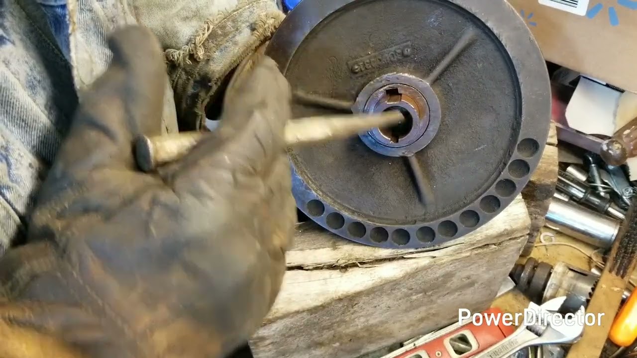444 Bobcat drive sheave disassembly 