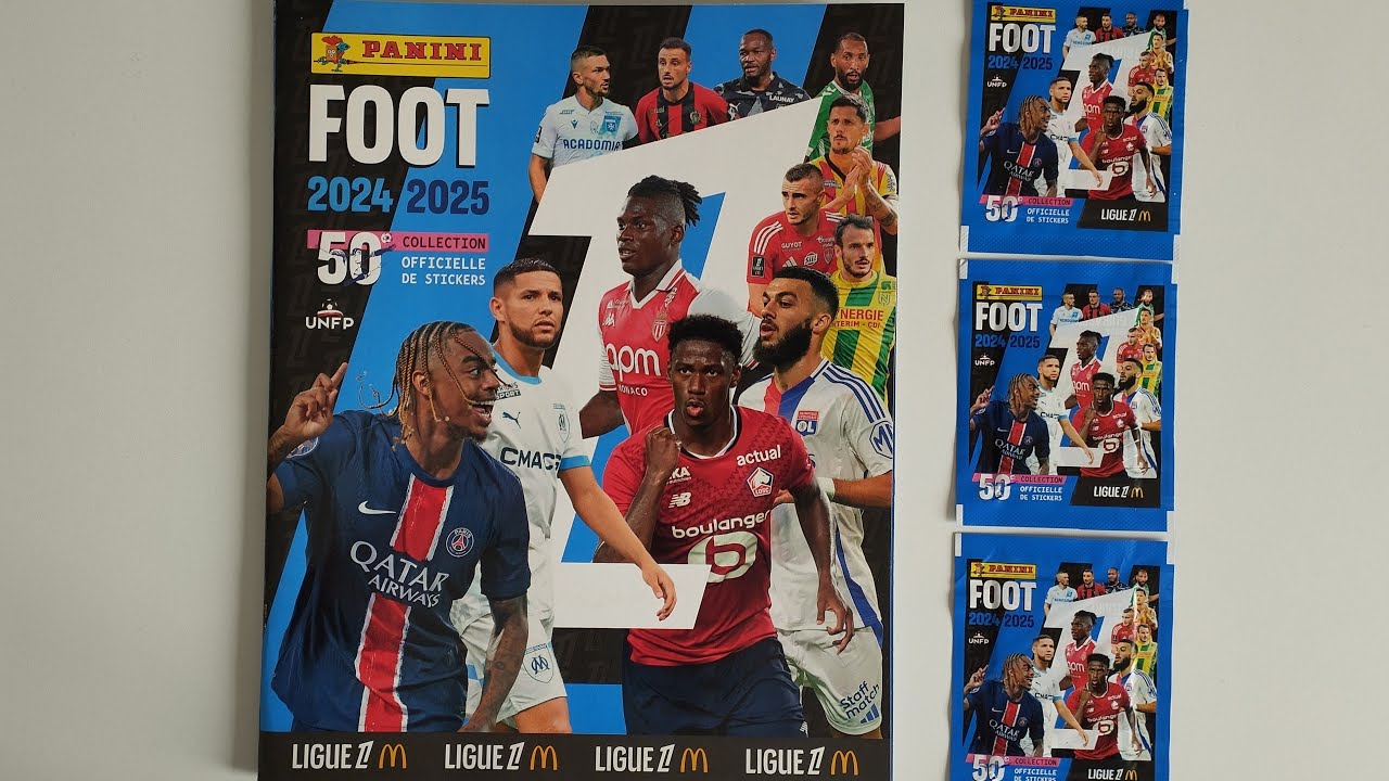 LAS COLECCIONES DEL OCIOSO 337: PANINI LEAGUE 1 FOOT 2024/25 NUEVO ALBUM DE CROMOS REVIEW!!