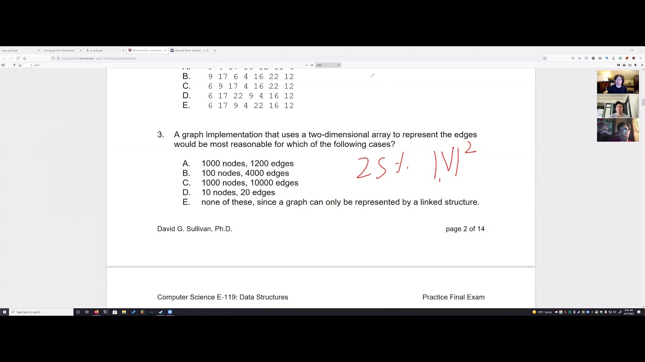 Summer I 2021 Final Exam Review