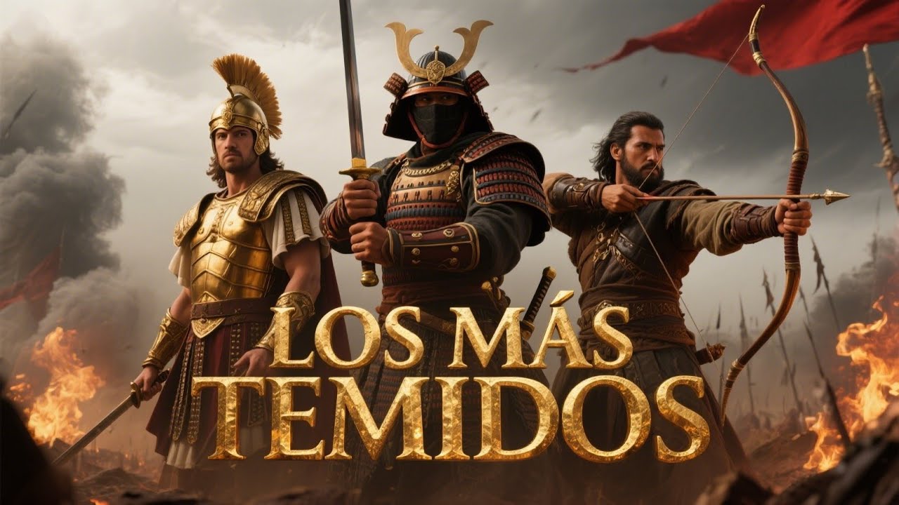 TOP 10 GUERREROS más TEMIDOS de todos los tiempos