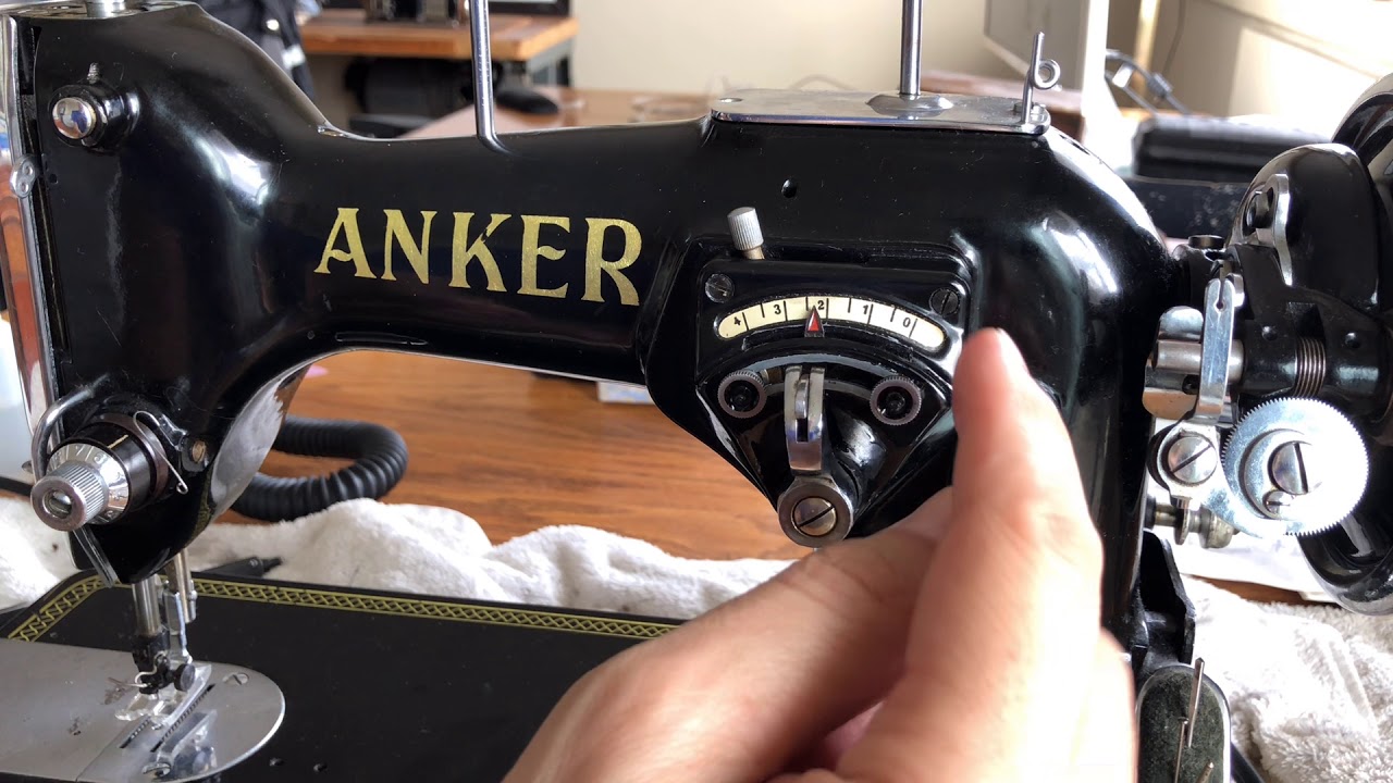 STEP #3: SERVICING A MACHINE I'VE NEVER SEEN BEFORE: Anker RZ: Lubricating Levers & Knobs Front Side