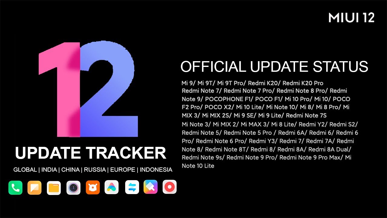 [Official] MIUI 12 Global ROM Update Tracker