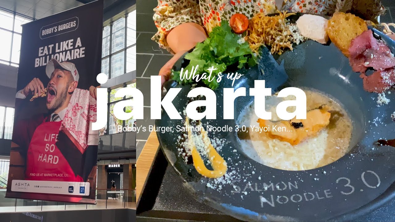 Jakarta I Bobby's Burger, Yayoi, Halal Ramen Salmon noodle 3.0