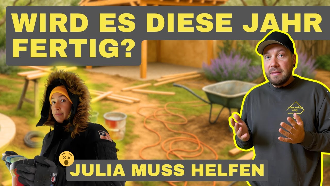 Chaos im Garten – Unser Rückzugsort nimmt kein Ende!😵‍💫  #trend