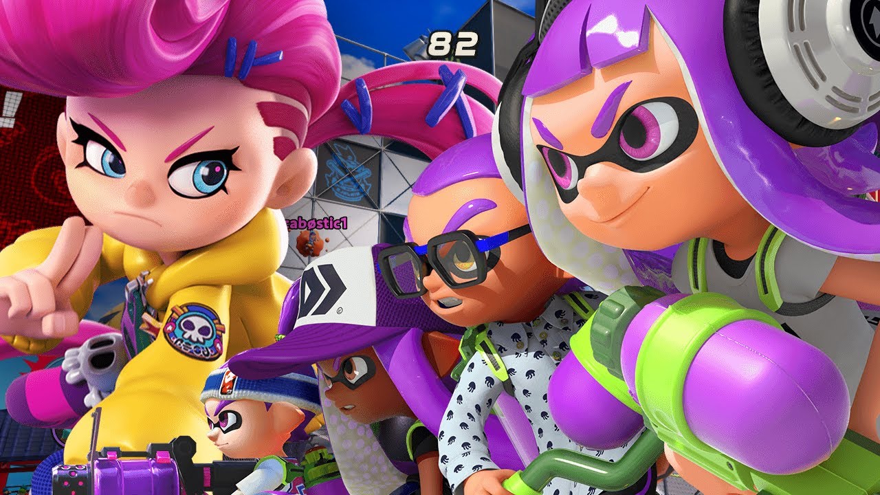 Ninjala VS Splatoon