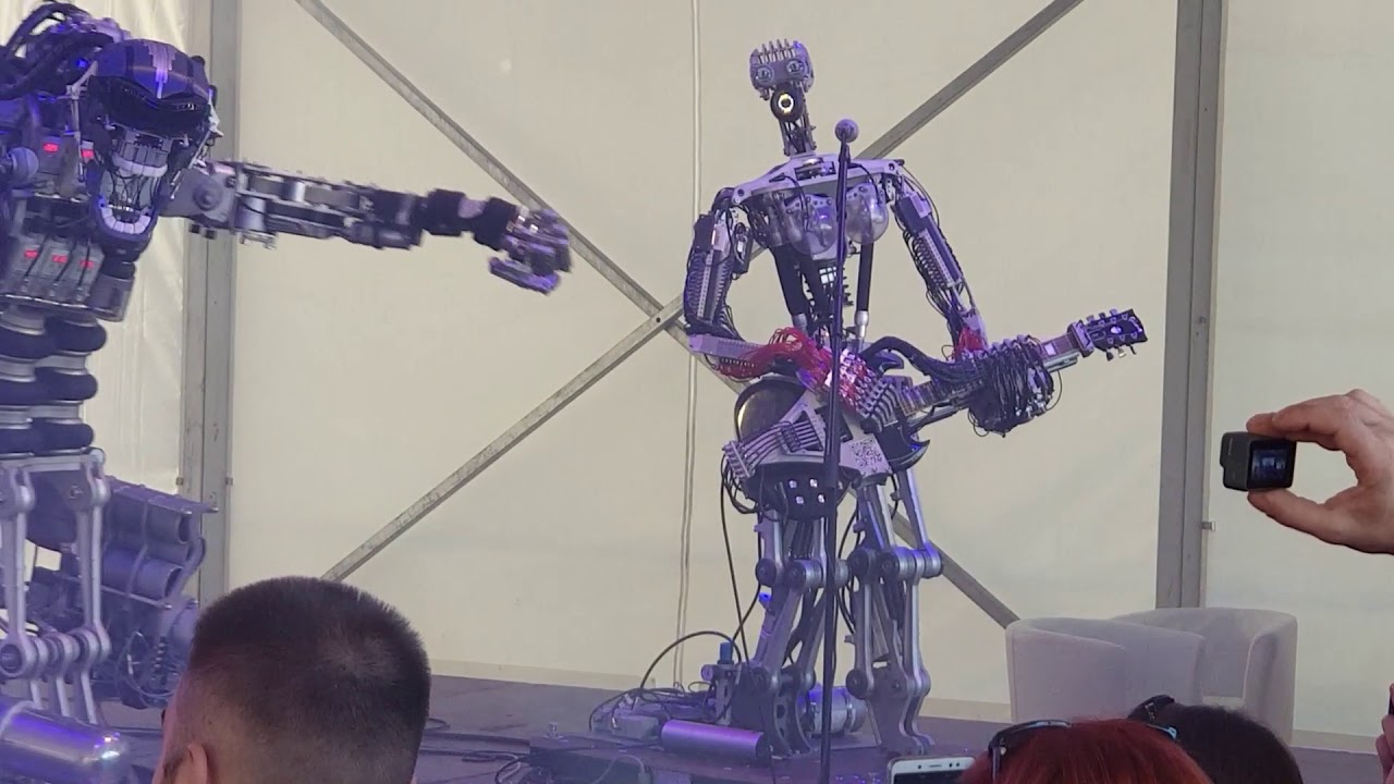Compressorhead in Dnipro (Ukraine)