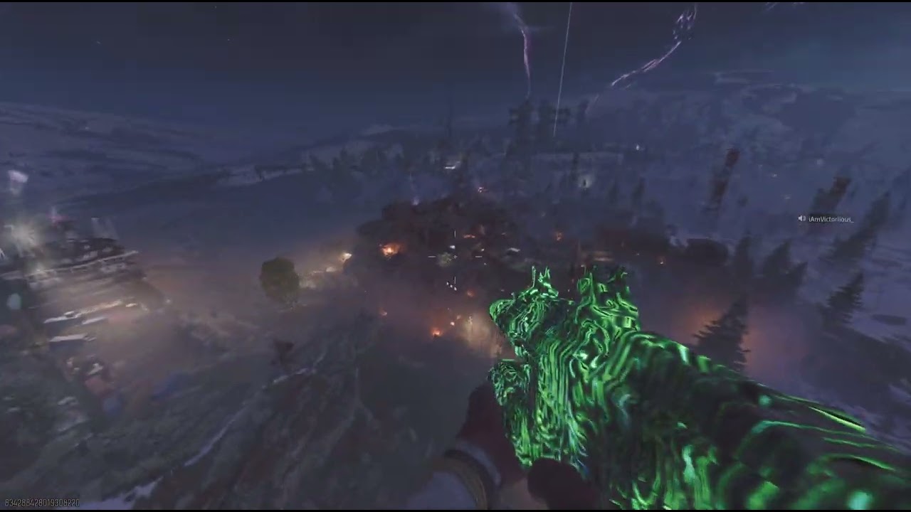 Beating the Boss on Ashes of the Damned Easter Egg 