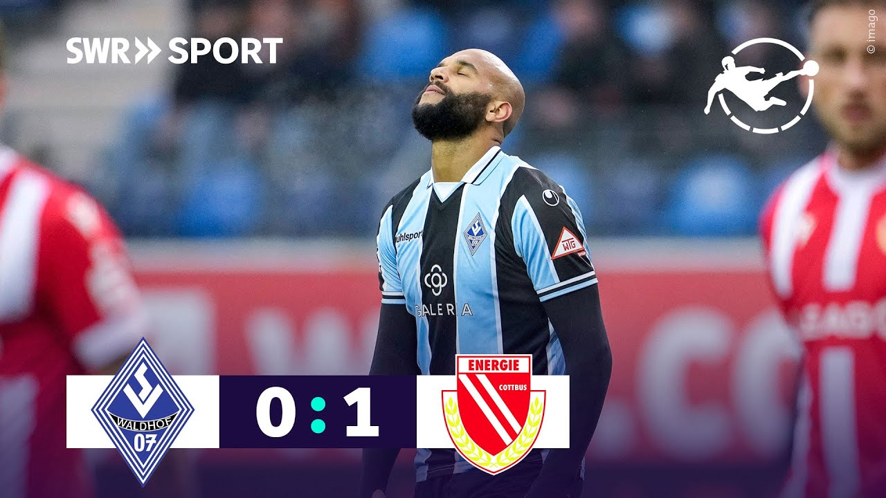 3. Liga: Waldhof Mannheim verliert gegen Tabellenführer Energie Cottbus | SWR Sport