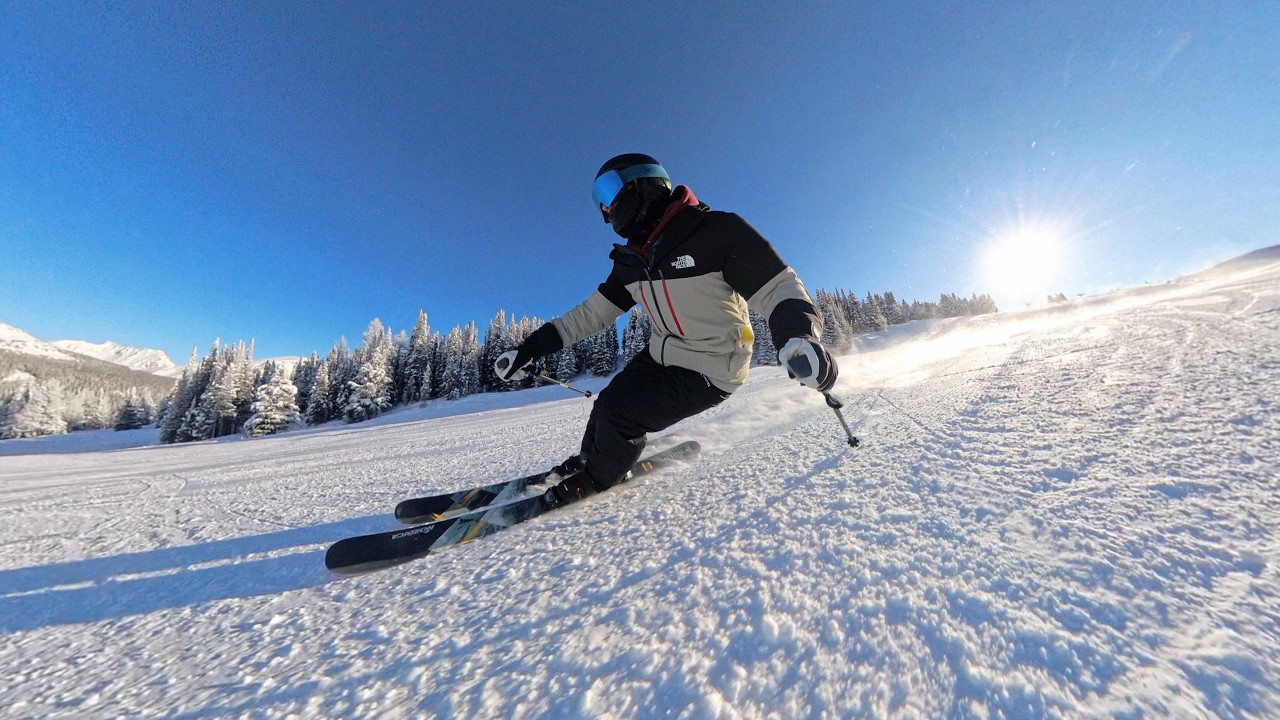 Bluebird day at Banff Sunshine Village