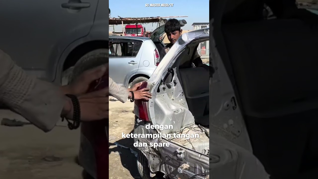 Para mekanik pakistan yang merubah mobil rongsok menjadi hidup kembali 🇵🇰